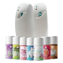 아로마에어 자동분사기 방향제 향캔 리필280ml, 280ml, 3개, 가든플라워
