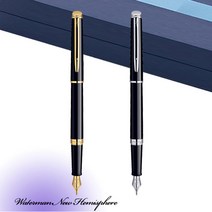 워터맨 뉴헤미스피어 만년필 EF촉 F촉 [무료선물포장], 락카블랙 CT F촉(보통촉), 각인미신청