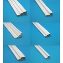 PVC몰딩 천장몰딩 (2.4M 최소구매4개), 유선형 504 35x20(35x20x2400)