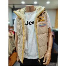 지프 W몰 지프 지프 Jeep 남녀공용 리버시블 뽀글이 베스트 JK4JPU603-10
