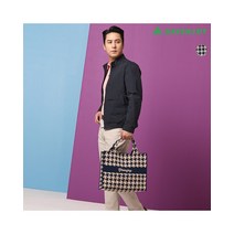 여성 하운드투스체크사각G-Bag_GP22LA96W, FREE, 네이비