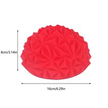근력운동 밴드 하체 근력운동 풍선 요가 마사지 공 pvc 반구 fitball 여성 어린이 트레이너 균형 공 체육관 건강 스포츠 필라테스 피트니스, B형 12