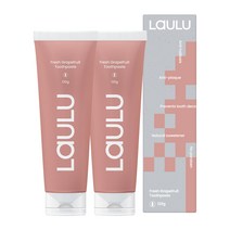 라울루 잇몸 천연 불소 자몽 치약 120g, 2개, 120ml