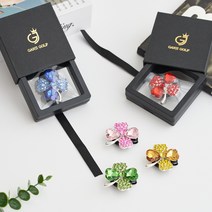 클로버마커 5종 버디나비 골프필드용품 골프악세사리 판촉 선물용 도소매 간지골프컴퍼니, 4. 레드 클로버 세트