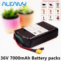 전기 자체 흡입 호버보드 외발자전거용 리튬 이온 충전식 배터리 36V 10S2P 7000 mAh 7AH