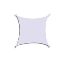 Waterproof awning awning sail canopy camping large fabric outdoor garden patio grey blue white b, 크림 화이트 3x3m, 씨엔