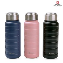 스위스밀리터리 뉴트럴 아웃도어 텀블러, 360ml, 블루