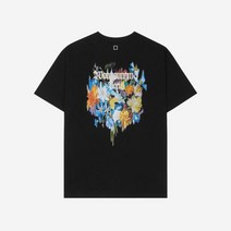 우영미 멀티 플라워 티셔츠 블랙 - 22SS Wooyoungmi Multi Flower T-Shirt Black