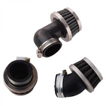 공기청정기필터 오토바이 에어 필터 28mm 32mm 35mm 38mm 42mm ATV 스쿠터 피트 더트 바이크 스트레이트 커브 오른쪽 미니 클리너103663, [06] Curved 35mm