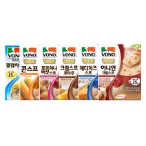 보노 콘스프 포르치니 크림스프 체다치즈 어니언 클램차우더 18.6gx3개입, 보노 어니언크림스프 18.1gx3개