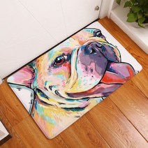 미끄럼 방지 바닥 매트 카펫 러그 골든 리트리버 강아지 퍼그 도어 Shih Tzu Bichon Frize 치와와 슈나우저 프론트 도어 프렌치 불독 깔개 닥스 훈트 대형 스폰지