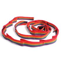 무지개컬러 데이지체인 감성캠핑 캠핑소품 머그컵걸이 실용적인 차박