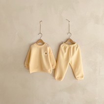 남아 여아 맨투맨 기모 츄리닝 상하세트 어린이집 단체 운동복 등원룩