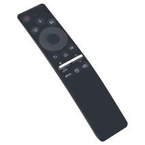 삼성 QLED 8K UHD TV 2020 모델-LS01T의 Q80T의 Q70T에 대한 BN59-01330A BN59-01329A 음성 스마트 원격 교체 맞추기, 하나, 검정