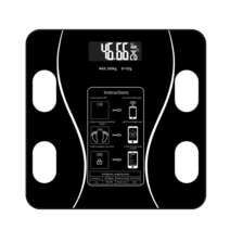 체지방 BMI 바디 스마트 디지털 무게추 체성분 분석기 체중계, C02-26 Charging section, T01-black
