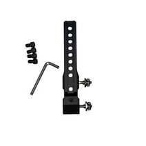 휴대용 사냥 열화상 카메라 스마트폰 cctv henbaker cy789 nv710 cy800 cy810 나이트 비전 스코프 베이스 마운트 4, 검은색