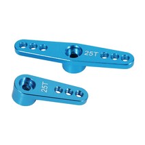 Futaba Savox Xcore 용 25T 알루미늄 RC 서보 팔 경적 HL HSP HD 전원 RC 도구, 하나, 푸른
