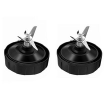 노 브랜드 2PCS 7 핀 닌자 블렌더 블레이드 교체 부품 Nutri Ninja 추출기 자동 Iq B, 잎