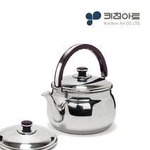 키친아트 퀸클래식 스테인레스 주전자, 1.8L, 혼합색상