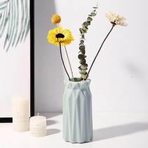 꽃병 생화 조화 화병 꽃병 수경 장식 병 가정용 침실 거실 데스크탑 방꾸미기 데코 소품, 03 D-GREEN