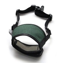 애견 대형견 중형견 소형견 찍찍이 입마개 BB-2, (M)카키, 1개