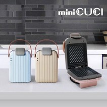 OHM 미니쿠치 샌드위치 메이커 MC-103SW, 1개, 해피한마트 블루