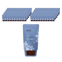 댕기머리 일회용 서린 쉐이빙폼 4ml 쉐이빙 폼, 100개