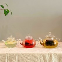 티이야기 플레인 내열유리티포트 티팟 티메이커 차주전자 워머 우리기, 01. 플레인티포트 250ml