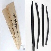 랙스턴썬바이저 자동차스모그바이져4PCS, 국내쌍용, 슈퍼렉스턴(4P2001~2012.06, 쌍용