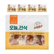로얄펫라이프 오늘간식 300g X 5팩, 오리믹스4종