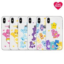 케어베어 클리어케이스 LG시리즈 LG Q31:베드타임베어, 베드타임베어
