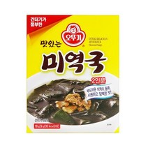 오뚜기 맛있는 즉석국 3개, 육개장 (19gx2)x3개