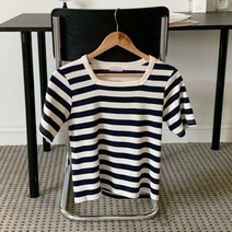 위쉬몰 / 아이우먼 토토스퀘어배색줄지티 MOP704M307 빅사이즈