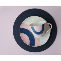디저트플레이트 그릇브랜드 세라믹머그 pastel speckle mug plate