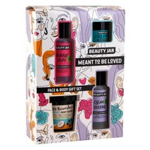 뷰티 자 Meant To Be Loved 기프트 세트 (바디 페이스) - 클린 Routine 미셀라 워터 80 ml + 버블 Gum 샤워젤 Cool 아이즈 모이스처라이징 and, Gift Set (for Body and Face)