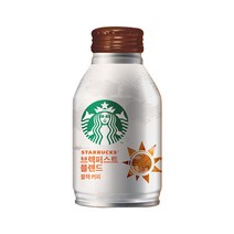 스타벅스 브렉퍼스트 블렌드 블랙 커피 275mlX12캔, 275ml, 12개