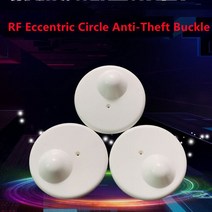 도난방지라벨 도난방지텍도난 방지 하드 태그 RF 8.2Mhz 50 개 라운드 버클 옷 수하물 의류, 한개옵션0