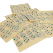 3M 9495LE PET 초강력 투명 폼 양면테이프 원형 8409ea, 예쁜동그라미 40mm 6개입, 1개