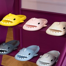 편안할 편 상어 쿠션 슬리퍼 불만족시 7일 무료반품 사은품 증정, 270mm(44-45)