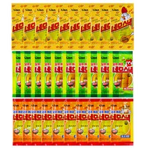 네모스넥 3가지맛 세트 (불고기맛10개+매콤한맛10개+후라이드치킨맛10개), 1팩