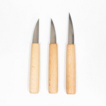 특수합금강 K형 카빙나이프 3P 공예칼 목공공구