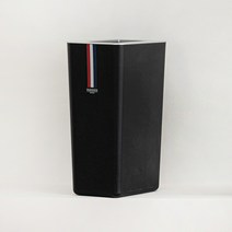 LVAI 파리지앵 오픈 휴지통, 사각 20L, 1개, 블랙