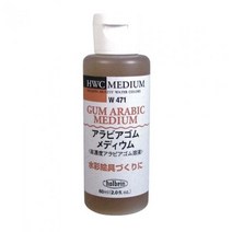 홀베인 수채화용보조제 아라비아 고무 미디엄 60ml, 단품