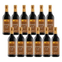 이금기소스 500ML 12개 오뚜기소스 중화소스 간장소스 노두유 프리미엄노추 노추간장 노추, 상세페이지 참조