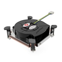 Dynatron Q8 A 1700 소켓용 스카이빙 핀이 있는 1U 구리 방열판