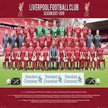 FC Liverpool - L.F.C. - Sports/Soccer Poster/Print (Team Photo - Season 2017/2018) (Size: 36 inches, 1