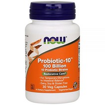 NOW Probiotic10™ 1000억 CFU 30 식물성
