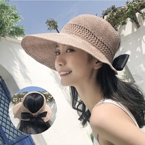 여성 와이어 벨크로 돌돌이 선햇 프라햇 선캡