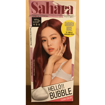 미쟝센 헬로 버블 폼 컬러 90g 염색약 사하라로즈핑크, 버블탈색제프라이머