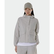 snow peak S23SWCWB11 캠플 우먼스 유틸리티 바람막이 Light Beige
